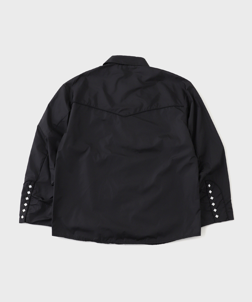 TANAKA（タナカ）の「TANAKA / タナカ COACH SHIRT（シャツ/ブラウス・メンズ・ブラック・MEDIUM/LARGE）」の5枚目の写真