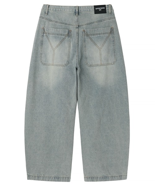 OY（オーワイ）の「『OY/オーワイ』WIDE VOLUME PANTS/ワイドボリュームパンツ（デニムパンツ・レディース・ライトブルー/ブルー・L/M/S）」の19枚目の写真