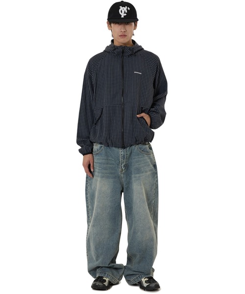 OY（オーワイ）の「『OY/オーワイ』WIDE VOLUME PANTS/ワイドボリュームパンツ（デニムパンツ・レディース・ライトブルー/ブルー・L/M/S）」の7枚目の写真