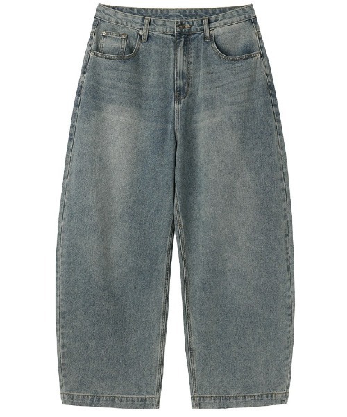 OY（オーワイ）の「『OY/オーワイ』WIDE VOLUME PANTS/ワイドボリュームパンツ（デニムパンツ・レディース・ライトブルー/ブルー・L/M/S）」の16枚目の写真