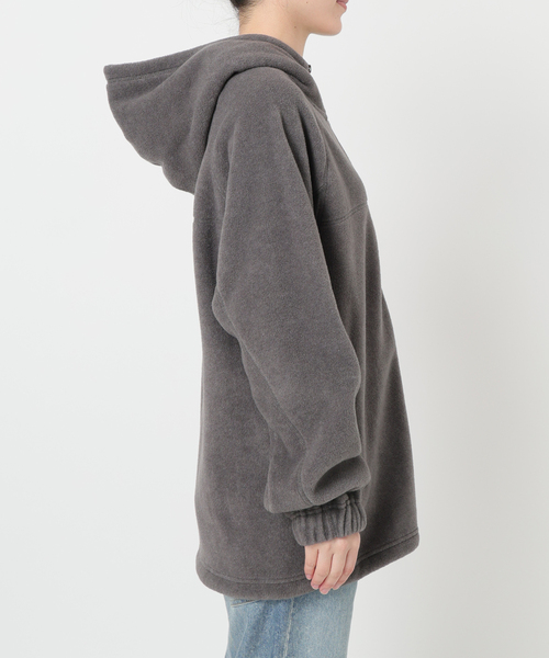 FRAMeWORK（フレームワーク）の「PROTAGONISTA/プロタゴニスタ 別注エコフリースフーディー（ブルゾン・レディース・ベージュ/チャコールグレー・FREE）」の19枚目の写真