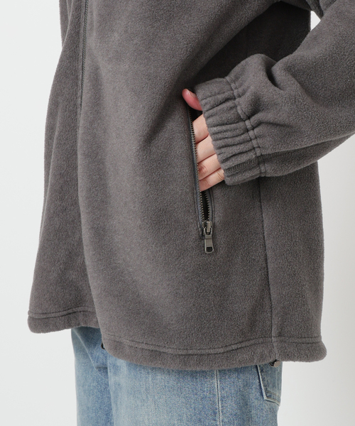 FRAMeWORK（フレームワーク）の「PROTAGONISTA/プロタゴニスタ 別注エコフリースフーディー（ブルゾン・レディース・ベージュ/チャコールグレー・FREE）」の21枚目の写真