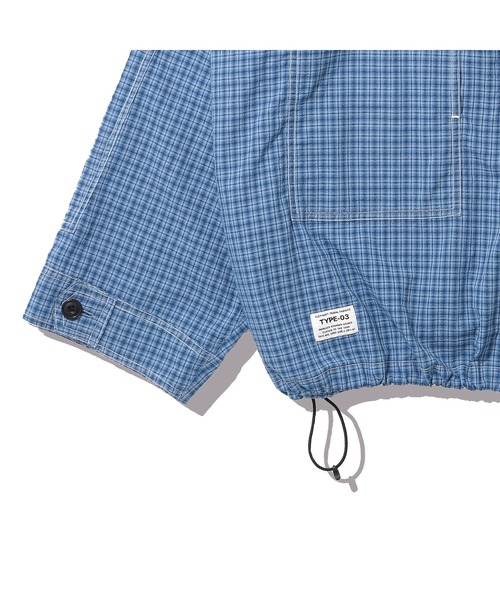 elephant TRIBAL fabrics（エレファントトライバルファブリックス）の「elephant TRIBAL fabrics M35 HOCKEY CHECK SHIRT（シャツ/ブラウス・メンズ・グリーン/ブルー・FREE）」の6枚目の写真