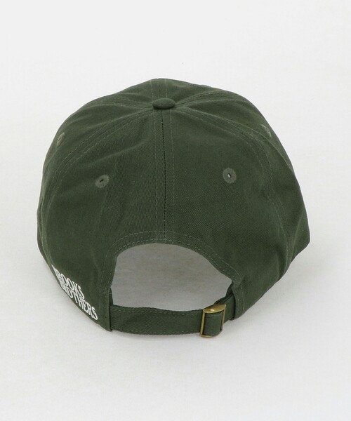 リンカブル　ロゴキャップ　ベージュ×グリーン Brooks Brothers＞ロゴ キャップ（キャップ）｜BROOKS BROTHERS