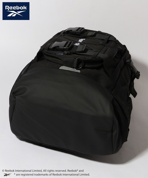 Reebok（リーボック）の「【Reebok/リーボック】ショルダーバッグ付きバックパック（バックパック/リュック・メンズ・チャコール/ブラック/アイボリー・FREE）」の17枚目の写真