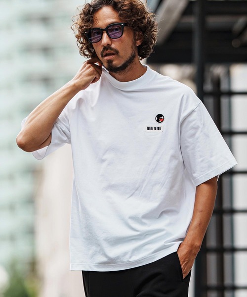 felkod(フィルコッド)の「mt9967-Double Patch Tough Short Sleeve Tee Tシャツ(F25F290)(Tシャツ/カットソー・メンズ・ホワイト/ブラック/ブルー・S/M/L/XL)」の2枚目の写真
