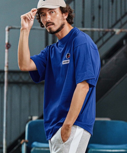 felkod(フィルコッド)の「mt9967-Double Patch Tough Short Sleeve Tee Tシャツ(F25F290)(Tシャツ/カットソー・メンズ・ホワイト/ブラック/ブルー・S/M/L/XL)」の3枚目の写真