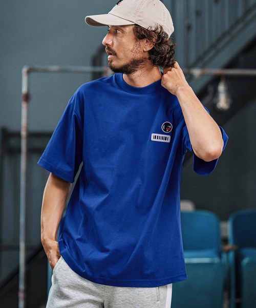 felkod(フィルコッド)の「mt9967-Double Patch Tough Short Sleeve Tee Tシャツ(F25F290)(Tシャツ/カットソー・メンズ・ホワイト/ブラック/ブルー・S/M/L/XL)」の5枚目の写真