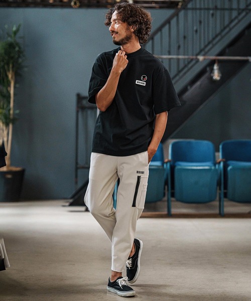 felkod(フィルコッド)の「mt9967-Double Patch Tough Short Sleeve Tee Tシャツ(F25F290)(Tシャツ/カットソー・メンズ・ホワイト/ブラック/ブルー・S/M/L/XL)」の12枚目の写真