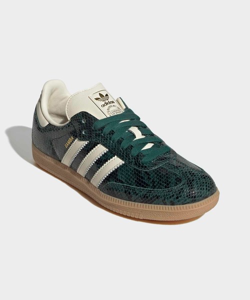 adidas(アディダス)の「サンバ OG シューズ / Samba OG Shoes / アディダスオリジナルス adidas Originals(スニーカー・レディース・グリーン・29.0cm/28.5cm/28.0cm/27.5cm/27.0cm/26.5cm/26.0cm/25.5cm/25.0cm/24.5cm/24.0cm/23.5cm/23.0cm/22.5cm/22.0cm)」の4枚目の写真