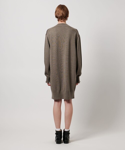 LOEFF（ロエフ）の「＜LOEFF＞9ゲージ フリンジ ビッグ ニット プルオーバー（ニット/セーター・レディース・ライム/ベージュ/ネイビー・FREE）」の21枚目の写真