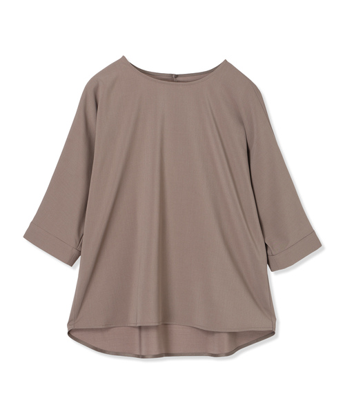 A/C DESIGN BY ALPHA CUBIC（エーシーデザインバイアルファキュービック）の「ドルマンブラウス【UVカット・セットアップ対応】（シャツ/ブラウス・レディース・ブラック/モカ・13号/11号/9号）」の16枚目の写真