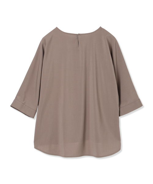 A/C DESIGN BY ALPHA CUBIC（エーシーデザインバイアルファキュービック）の「ドルマンブラウス【UVカット・セットアップ対応】（シャツ/ブラウス・レディース・ブラック/モカ・13号/11号/9号）」の17枚目の写真