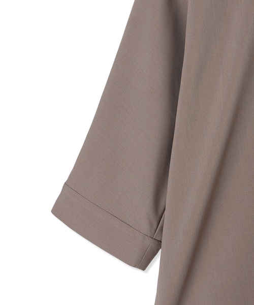 A/C DESIGN BY ALPHA CUBIC（エーシーデザインバイアルファキュービック）の「ドルマンブラウス【UVカット・セットアップ対応】（シャツ/ブラウス・レディース・ブラック/モカ・13号/11号/9号）」の19枚目の写真