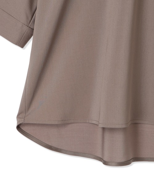 A/C DESIGN BY ALPHA CUBIC（エーシーデザインバイアルファキュービック）の「ドルマンブラウス【UVカット・セットアップ対応】（シャツ/ブラウス・レディース・ブラック/モカ・13号/11号/9号）」の20枚目の写真