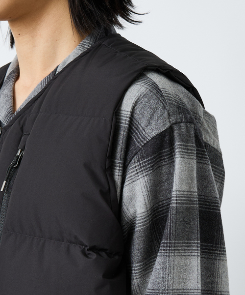 Pyrenex（ピレネックス）の「【PYRENEX / ピレネックス】HMY008/SOLACE/ソラス（ダウンベスト・メンズ・ブラック/ベージュ/カーキ・S/M/L/XL）」の21枚目の写真