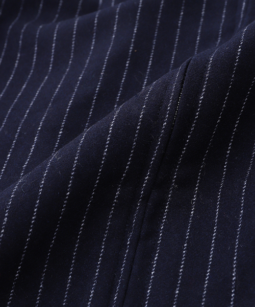 BAYCREW'S DEPO(ベイクルーズデポ)の「SandWaterr / サンドウォーター CRAFTED BLOUSON / WOOL MIX ST(ブルゾン・メンズ・ネイビー/ベージュ・2/1)」の7枚目の写真