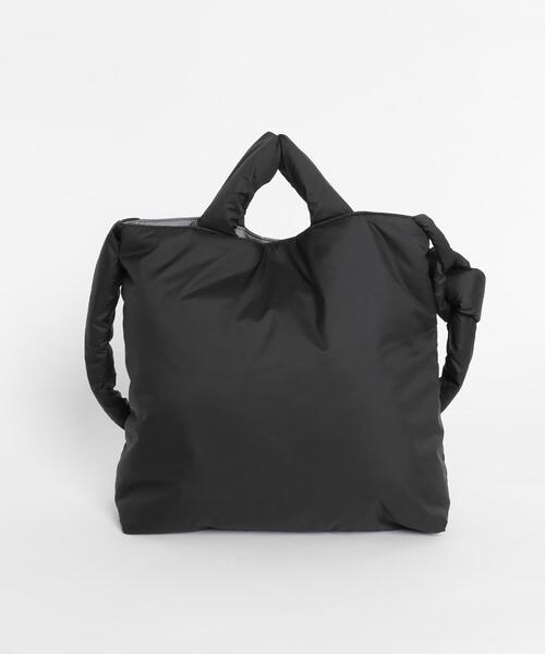 SENSE OF PLACE by URBAN RESEARCH（センスオブプレイスバイアーバンリサーチ）の「パデッドボリュームショルダー（ショルダーバッグ・メンズ・ボルドー/ブラック/ライトブルー・ONE）」の4枚目の写真