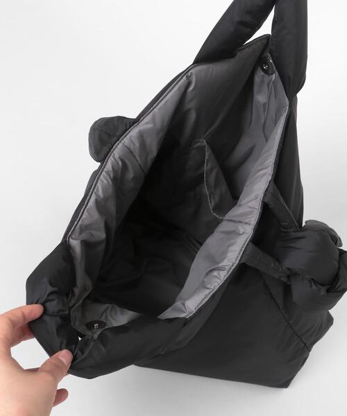 SENSE OF PLACE by URBAN RESEARCH（センスオブプレイスバイアーバンリサーチ）の「パデッドボリュームショルダー（ショルダーバッグ・メンズ・ボルドー/ブラック/ライトブルー・ONE）」の7枚目の写真