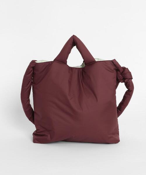 SENSE OF PLACE by URBAN RESEARCH（センスオブプレイスバイアーバンリサーチ）の「パデッドボリュームショルダー（ショルダーバッグ・メンズ・ボルドー/ブラック/ライトブルー・ONE）」の12枚目の写真