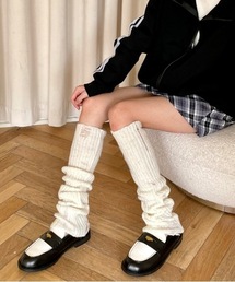 Burner（バーナー）の「【OKUOKU　0909】ウールロングリブ ダメージ　レッグウォーマー oku-legw-9-21（レッグウォーマー）」