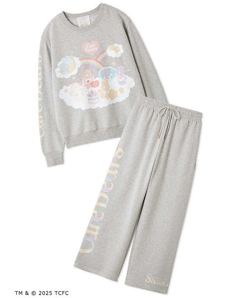 Care Bears(TM)】スウェットセットアップ（ルームウェア