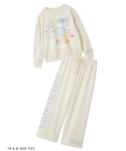 SNIDEL  Care Bears(TM) スウェットセットアップ SNIDEL HOME｜【Care Bears(TM)】スウェットセットアップ