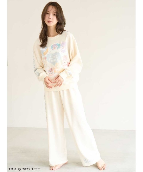 SNIDEL  Care Bears(TM) スウェットセットアップ Care Bears(TM)】スウェットセットアップ（ルームウェア