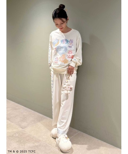 SNIDEL  Care Bears(TM) スウェットセットアップ Care Bears(TM)】スウェットセットアップ（ルームウェア