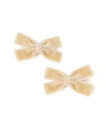 SHIPS（シップス）の「SHIPS KIDS:ゴールドラメ リボン ヘアピン セット（おもちゃ・キッズ）」