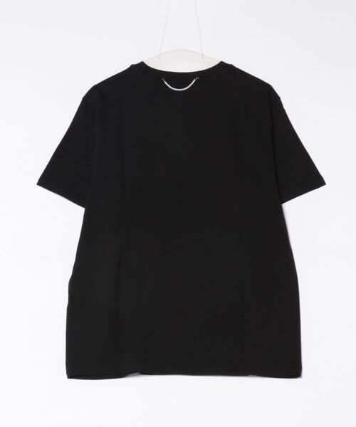 Scrap Book(スクラップブック)の「【KIMHEKIM】HEART PATCH T-SHIRT(Tシャツ/カットソー・レディース・ホワイト/ブラック・M)」の3枚目の写真