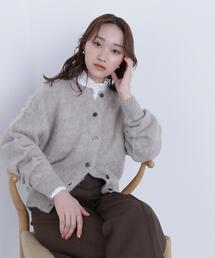 ◇2wayヘアリーカーディガン