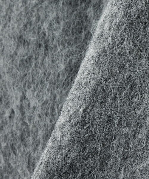 NATURAL BEAUTY BASIC（ナチュラルビューティーベーシック）の「◇2wayヘアリーカーディガン（カーディガン/ボレロ・レディース・グレー/ベージュ/ピンク・FREE）」の14枚目の写真