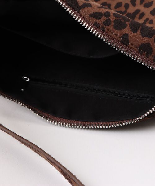 Chiina（チーナ）の「Chiina / レオパード柄スクエアミニバッグ（ハンドバッグ・レディース・ブラウン系2/ブラウン系1・FREE）」の10枚目の写真