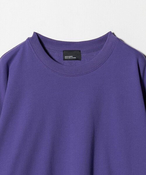 green label relaxing（グリーンレーベルリラクシング）の「【WEB限定】＜GLR or＞フェイクレイヤード クルーネック Tシャツ カットソー（Tシャツ/カットソー・メンズ・ライラック/ライトグレー/ブラック・S/L/M）」の21枚目の写真