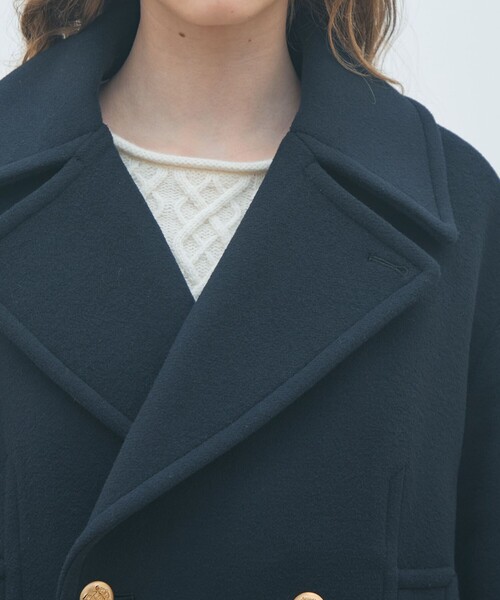 メルトンビーバー Pコート（ピーコート）｜MACPHEE（マカフィー）の