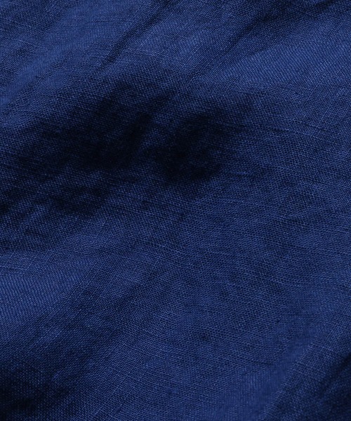 soulberry(ソウルベリー)の「青いリネンのブラウス(シャツ/ブラウス・レディース・ブルー・M/5L/4L/3L/LL/L)」の13枚目の写真