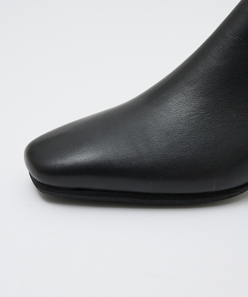 Au BANNISTER（オゥバニスター）の「サイドニットブーティー（ブーツ・レディース・ブラック/ライトベージュ/ダークブラウン・35/36/37/38/39/40）」の12枚目の写真