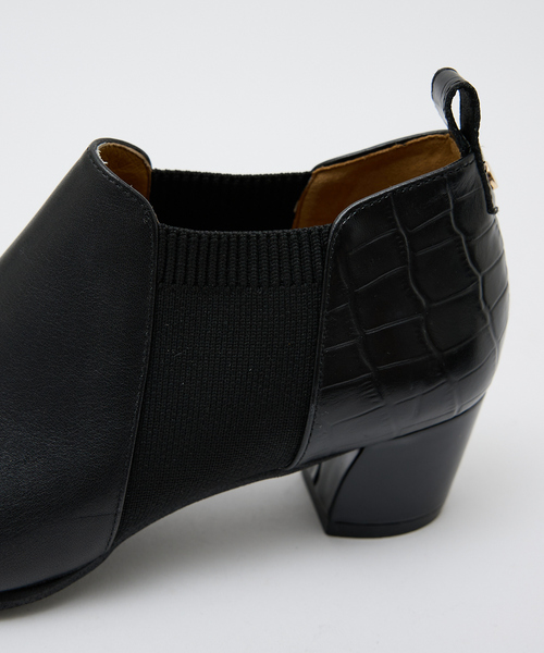 Au BANNISTER（オゥバニスター）の「サイドニットブーティー（ブーツ・レディース・ブラック/ライトベージュ/ダークブラウン・35/36/37/38/39/40）」の13枚目の写真