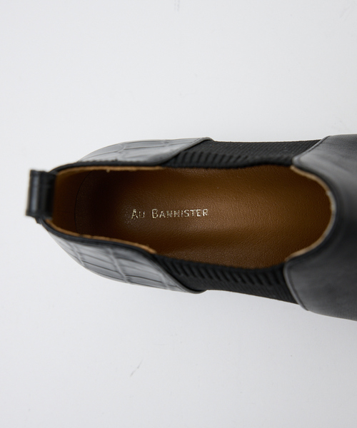 Au BANNISTER（オゥバニスター）の「サイドニットブーティー（ブーツ・レディース・ブラック/ライトベージュ/ダークブラウン・35/36/37/38/39/40）」の18枚目の写真