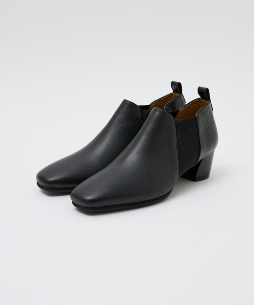 Au BANNISTER（オゥバニスター）の「サイドニットブーティー（ブーツ・レディース・ブラック/ライトベージュ/ダークブラウン・35/36/37/38/39/40）」の21枚目の写真