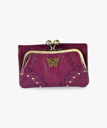 WEB限定アイテム】バタフライロゴ 口金二つ折り財布（財布）｜ANNA SUI