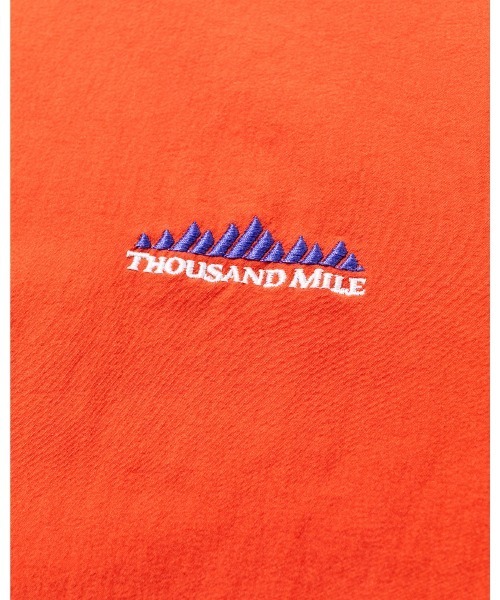 THOUSAND MILE（サウザンドマイル）の「[L's]SHORT SLEEVE OP NY/PU/ショートスリーブワンピース（ワンピース・レディース・オリーブ/カーキ/ブラック/チャコールグレー/レンガ/ネイビー・FREE）」の8枚目の写真
