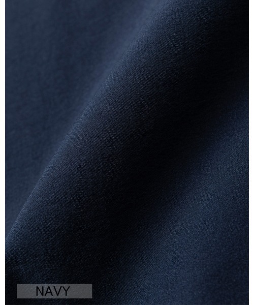 THOUSAND MILE（サウザンドマイル）の「[L's]SHORT SLEEVE OP NY/PU/ショートスリーブワンピース（ワンピース・レディース・オリーブ/カーキ/ブラック/チャコールグレー/レンガ/ネイビー・FREE）」の15枚目の写真
