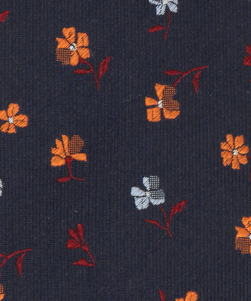 COMME CA ISM（コムサイズム）の「花小紋柄 ネクタイ（ネクタイ・メンズ・ダークブラウン/ネイビー/グレー・FREE）」の11枚目の写真