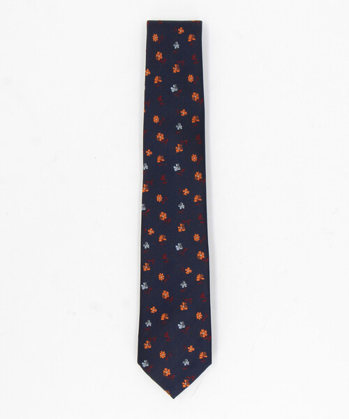 COMME CA ISM（コムサイズム）の「花小紋柄 ネクタイ（ネクタイ・メンズ・ダークブラウン/ネイビー/グレー・FREE）」の14枚目の写真