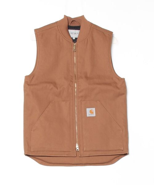 Carhartt WIP（カーハートダブリューアイピー）の「CLASSIC VEST（ベスト・メンズ・ブラック/ブラウン・SMALL/MEDIUM/LARGE）」の2枚目の写真