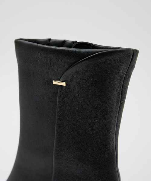 Au BANNISTER（オゥバニスター）の「スノーソールストレッチブーツ（ブーツ・レディース・ブラック/ライトベージュ・38/39/35/36/37）」の7枚目の写真