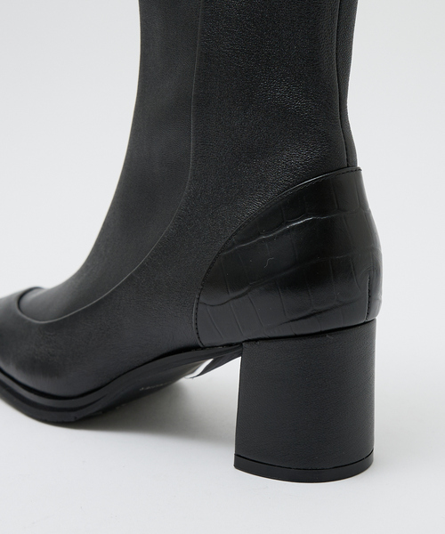 Au BANNISTER（オゥバニスター）の「スノーソールストレッチブーツ（ブーツ・レディース・ブラック/ライトベージュ・38/39/35/36/37）」の8枚目の写真