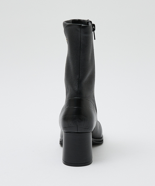 Au BANNISTER（オゥバニスター）の「スノーソールストレッチブーツ（ブーツ・レディース・ブラック/ライトベージュ・38/39/35/36/37）」の9枚目の写真